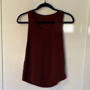 lululemon athletica Scoop Neck Tank Top - Maroon